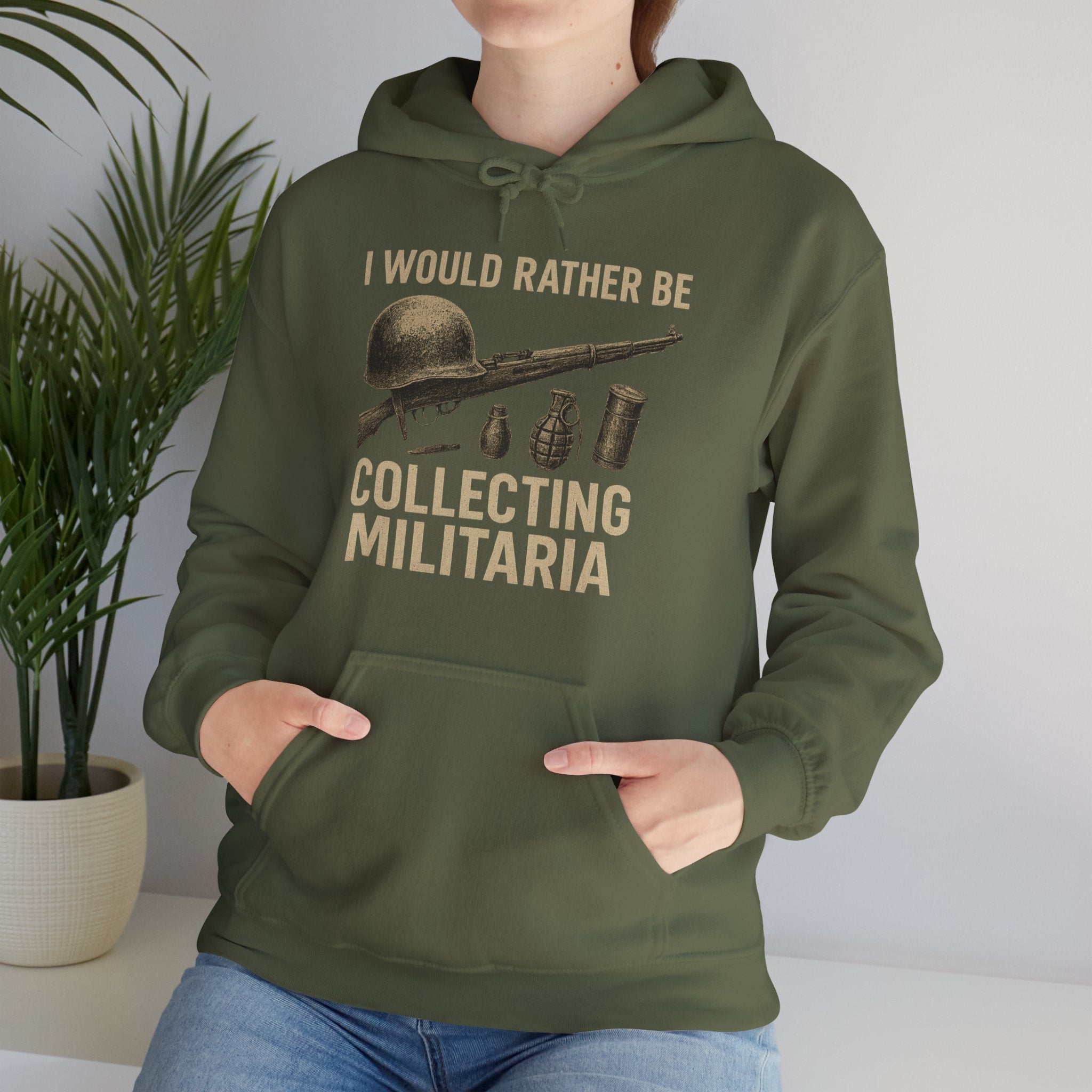 Military Collector's Hoodie - Unisex Sweatshirt for Veterans, Gift for Collectors, Casual Wear, Army Memorabilia, Unique Military Apparel - The Militaria Shop