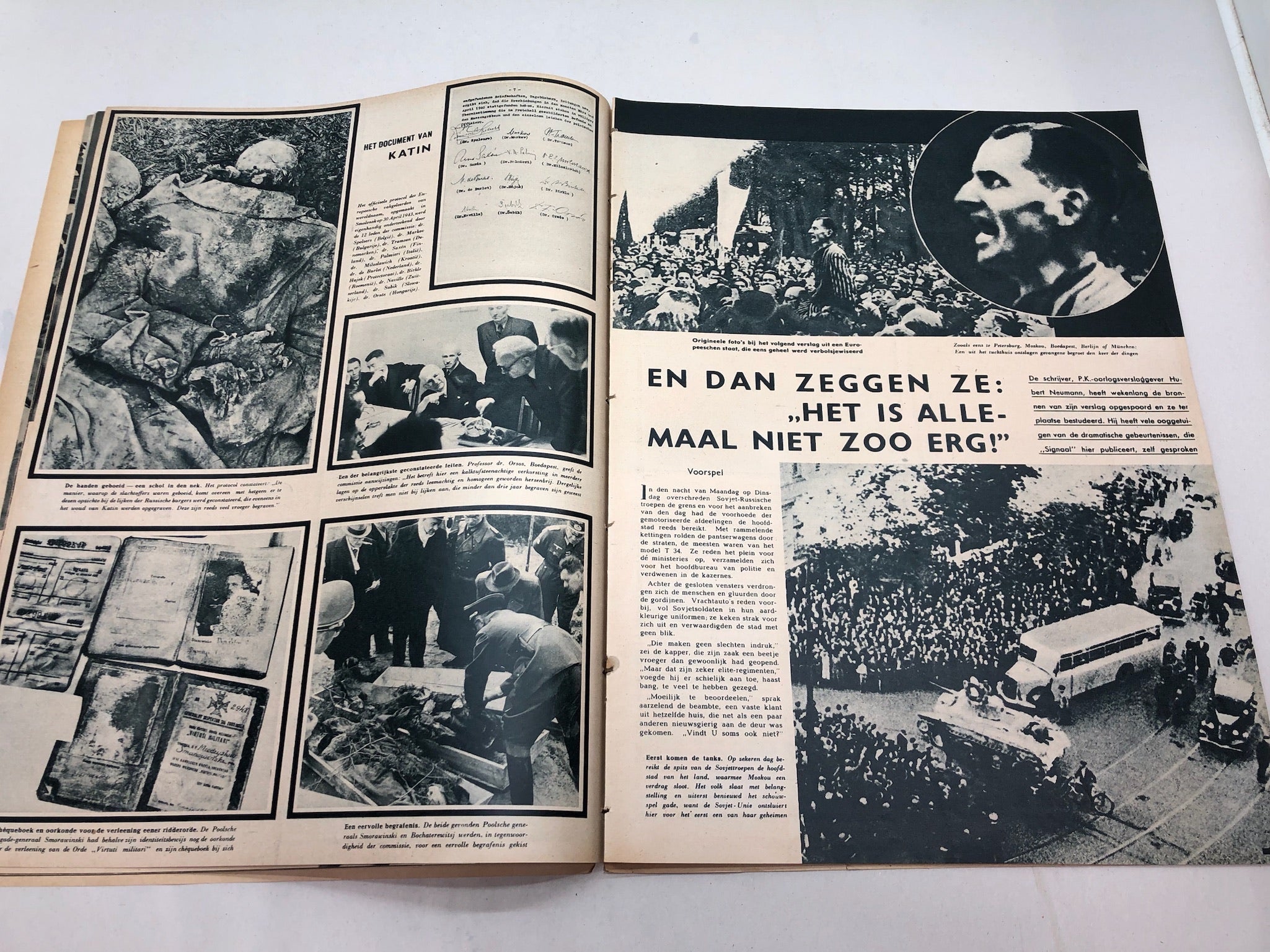 Original Dutch Language WW2 Propaganda Signaal Magazine - No.12 1943 - The Militaria Shop