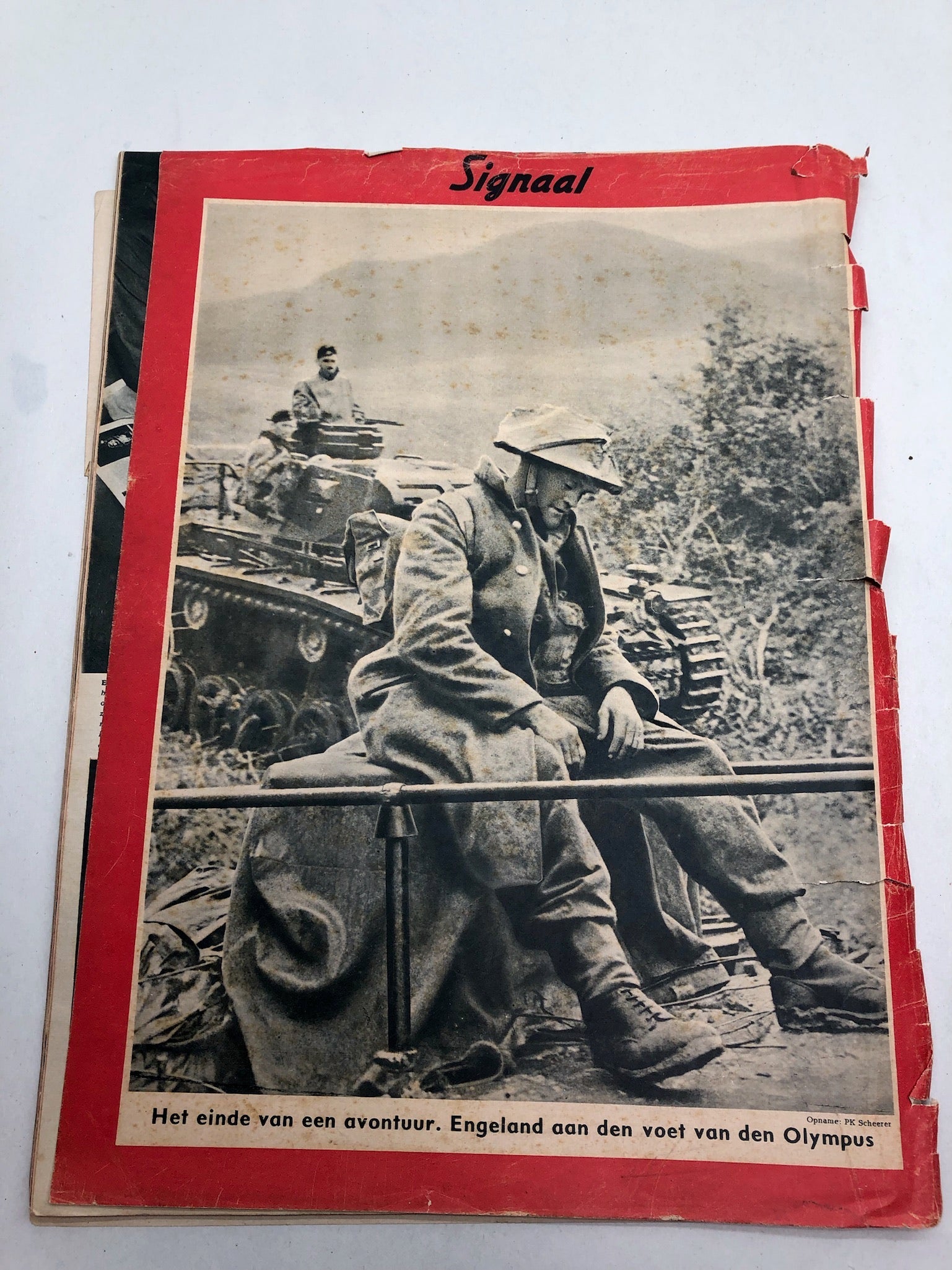 Original Dutch Language WW2 Propaganda Signaal Magazine - No.11 1941 - The Militaria Shop