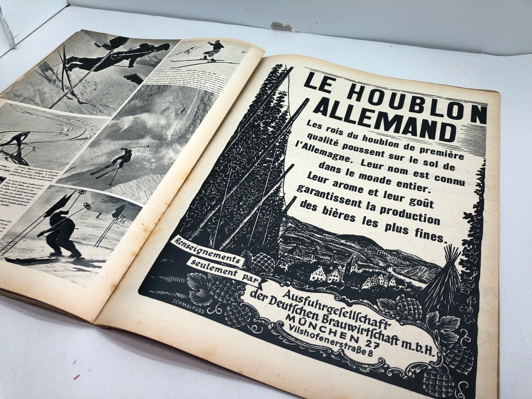 Original French Language WW2 Propaganda Signal Magazine - No.3 1941 - The Militaria Shop