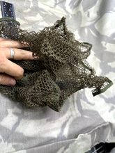 Load image into Gallery viewer, Original British Army Vietnam War Era Sniper Camouflaged Head Helmet Veil - The Militaria Shop