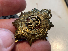 Load image into Gallery viewer, Original WW2 GV1 British Army Royal Army Service Corps Cap Badge - The Militaria Shop