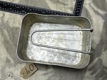 Load image into Gallery viewer, Original British Army Soldier Mess Tin 1983 Dated - Ideal for WW2 Reenactment - The Militaria Shop
