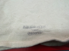 Load image into Gallery viewer, Rare Original WW2 British Royal Navy Gunners Flash Hood - Dated 1942 - The Militaria Shop