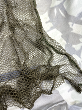 Load image into Gallery viewer, Original British Army Vietnam War Era Sniper Camouflaged Head Helmet Veil - The Militaria Shop