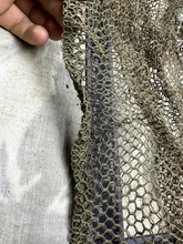 Load image into Gallery viewer, Original British Army Vietnam War Era Sniper Camouflaged Head Helmet Veil - The Militaria Shop