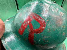 Load image into Gallery viewer, WW2 British Army Brodie Mk1* Rescue Helmet & Liner - The Militaria Shop