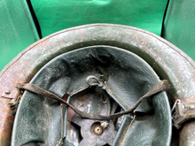 Load image into Gallery viewer, WW2 British Army Brodie Mk1* Rescue Helmet & Liner - The Militaria Shop