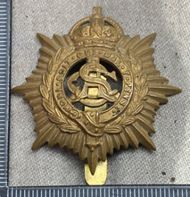 Load image into Gallery viewer, Original WW1 British Army Serice Corps ASC Cap Badge - King's Crown - The Militaria Shop