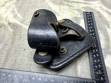 Charger l'image dans la galerie, Black Leather Baton Carrier - Price Western Leather - The Militaria Shop