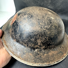 Load image into Gallery viewer, Original WW2 British Army Mk2 Combat Helmet Shell - South African Manufactured - The Militaria Shop