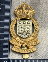 Charger l'image dans la galerie, Original WW2 British Army RAOC Royal Army Ordnance Corps Cap Badge - The Militaria Shop
