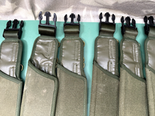 Load image into Gallery viewer, British Army Issue Olive Green OD PLCE Webbing Empty SA80 Scabbard Frog Cover - The Militaria Shop