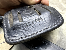 Charger l'image dans la galerie, Black Leather Baton Carrier - Price Western Leather - The Militaria Shop