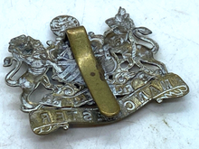 Load image into Gallery viewer, Original British Army WW1 1st Volunteer Battalion Manchester Regiment Cap Badge - The Militaria Shop