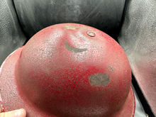 Load image into Gallery viewer, Oiginal British Army / Civil Defence WW2 Helmet - AF - Fire? Complete w/Liner - The Militaria Shop