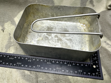 Load image into Gallery viewer, Original British Army Soldier Mess Tin 1983 Dated - Ideal for WW2 Reenactment - The Militaria Shop