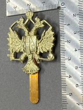 Load image into Gallery viewer, British Army 1st King's Dragoon Guards Cap Badge - The Militaria Shop