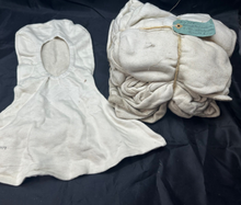 Load image into Gallery viewer, Original WW2 British Royal Navy Gunners Flash Hood - New Old Stock - The Militaria Shop