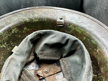 Load image into Gallery viewer, WW2 British Army Brodie Mk2 Combat Helmet & Liner - Nice Original - The Militaria Shop