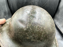 Load image into Gallery viewer, WW2 British Army Brodie Mk2 Combat Helmet & Liner - Nice Original - The Militaria Shop