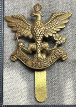Load image into Gallery viewer, Original WW2 British Army Cap Badge - 26th Hussars - The Militaria Shop