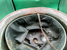 Load image into Gallery viewer, WW2 British Army Brodie Mk1* Rescue Helmet & Liner - The Militaria Shop