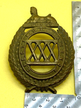 Load image into Gallery viewer, Original British Army - 30th Cambridgeshire Regiment Badge - The Militaria Shop