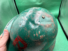 Load image into Gallery viewer, WW2 British Army Brodie Mk1* Rescue Helmet & Liner - The Militaria Shop