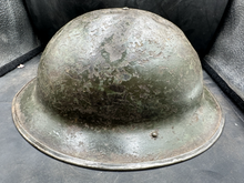 Load image into Gallery viewer, WW2 British Army Brodie Mk2 Combat Helmet & Liner - Nice Original - The Militaria Shop