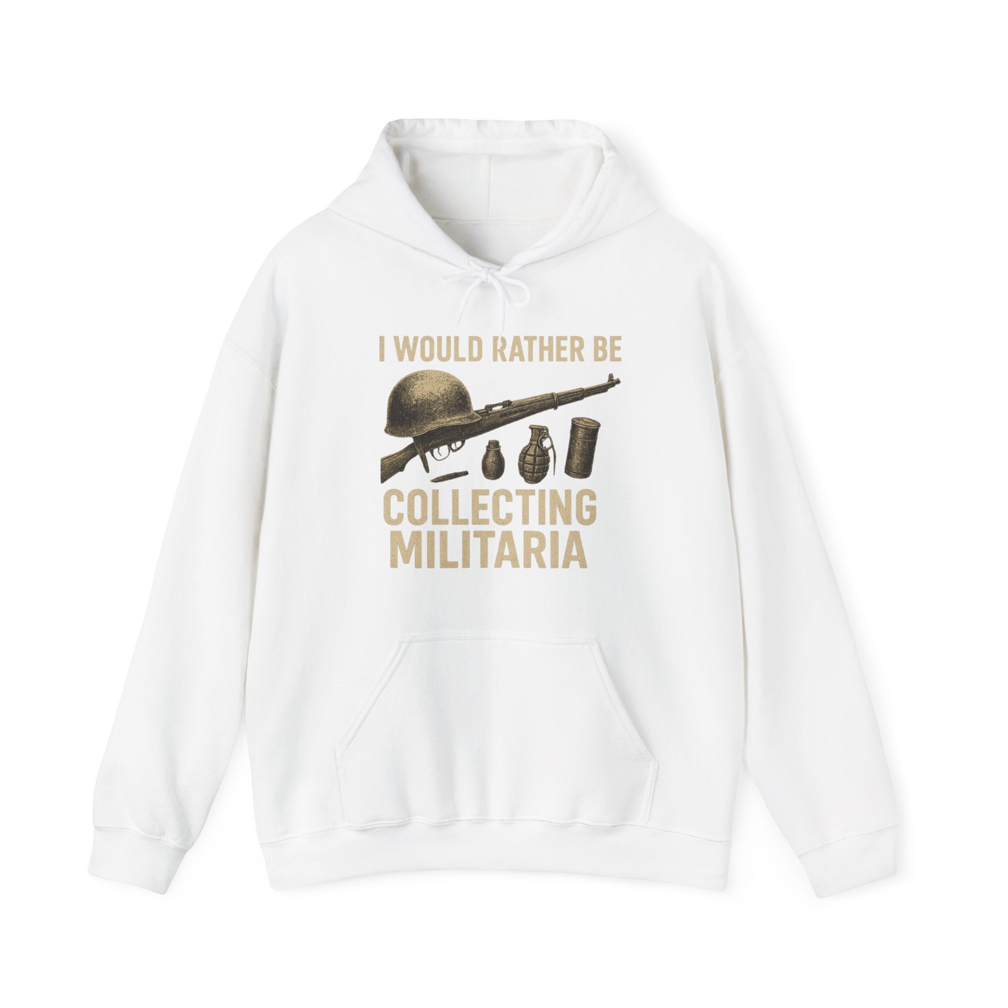 Military Collector's Hoodie - Unisex Sweatshirt for Veterans, Gift for Collectors, Casual Wear, Army Memorabilia, Unique Military Apparel - The Militaria Shop