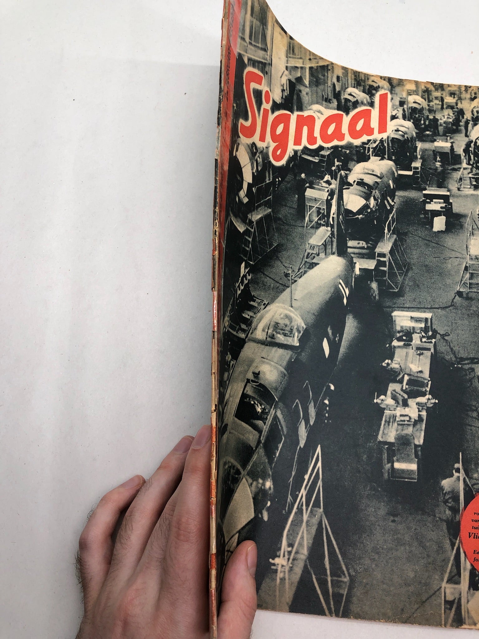 Original Dutch Language WW2 Propaganda Signaal Magazine - No.14 1943 - The Militaria Shop