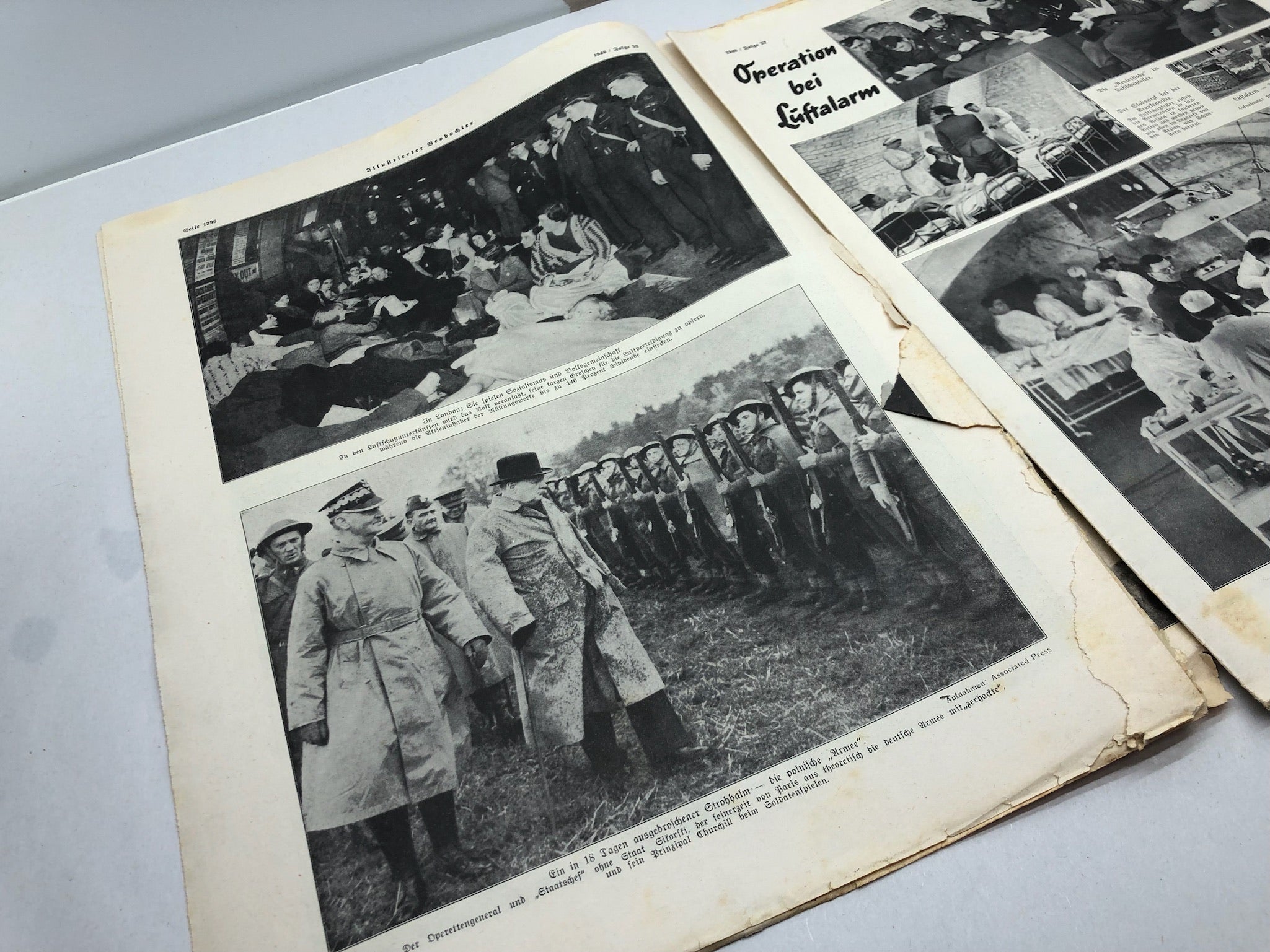 JB Juustrierter Beobachter NSDAP Magazine Original WW2 German - 26th December 1940 - The Militaria Shop