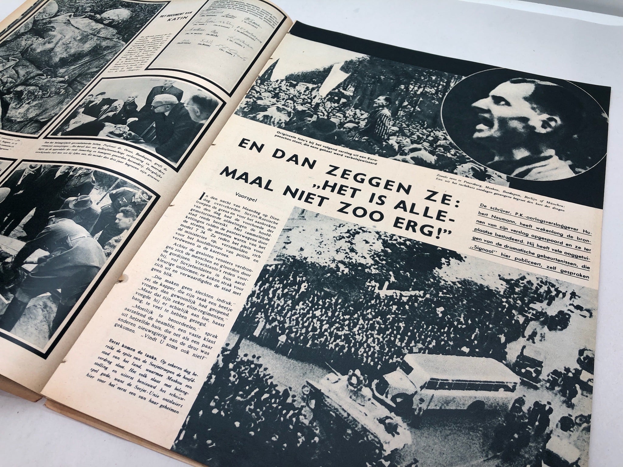 Original Dutch Language WW2 Propaganda Signaal Magazine - No.12 1943 - The Militaria Shop
