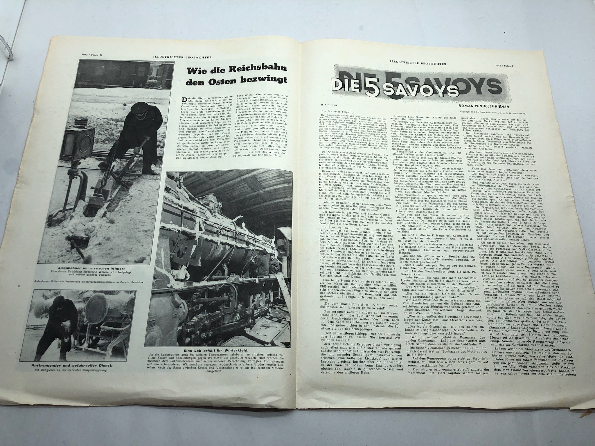 JB Juustrierter Beobachter NSDAP Magazine Original WW2 German - 18 March 1943 - The Militaria Shop