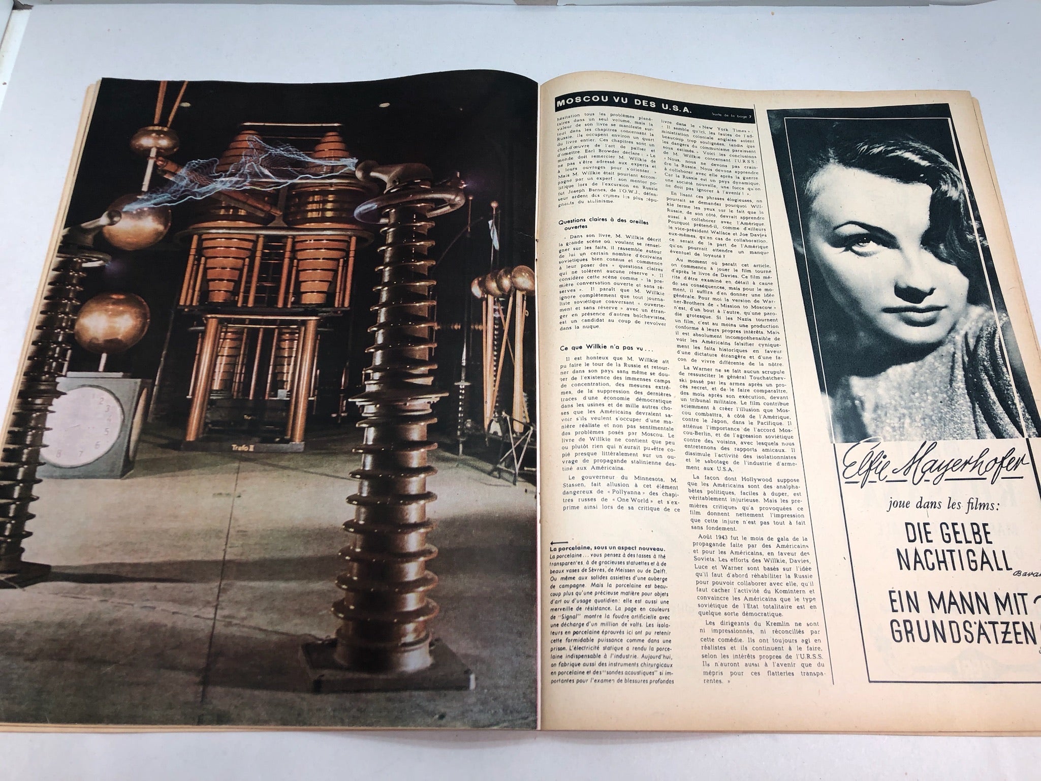Original French Language WW2 Propaganda Signal Magazine - No.18 1943 - The Militaria Shop
