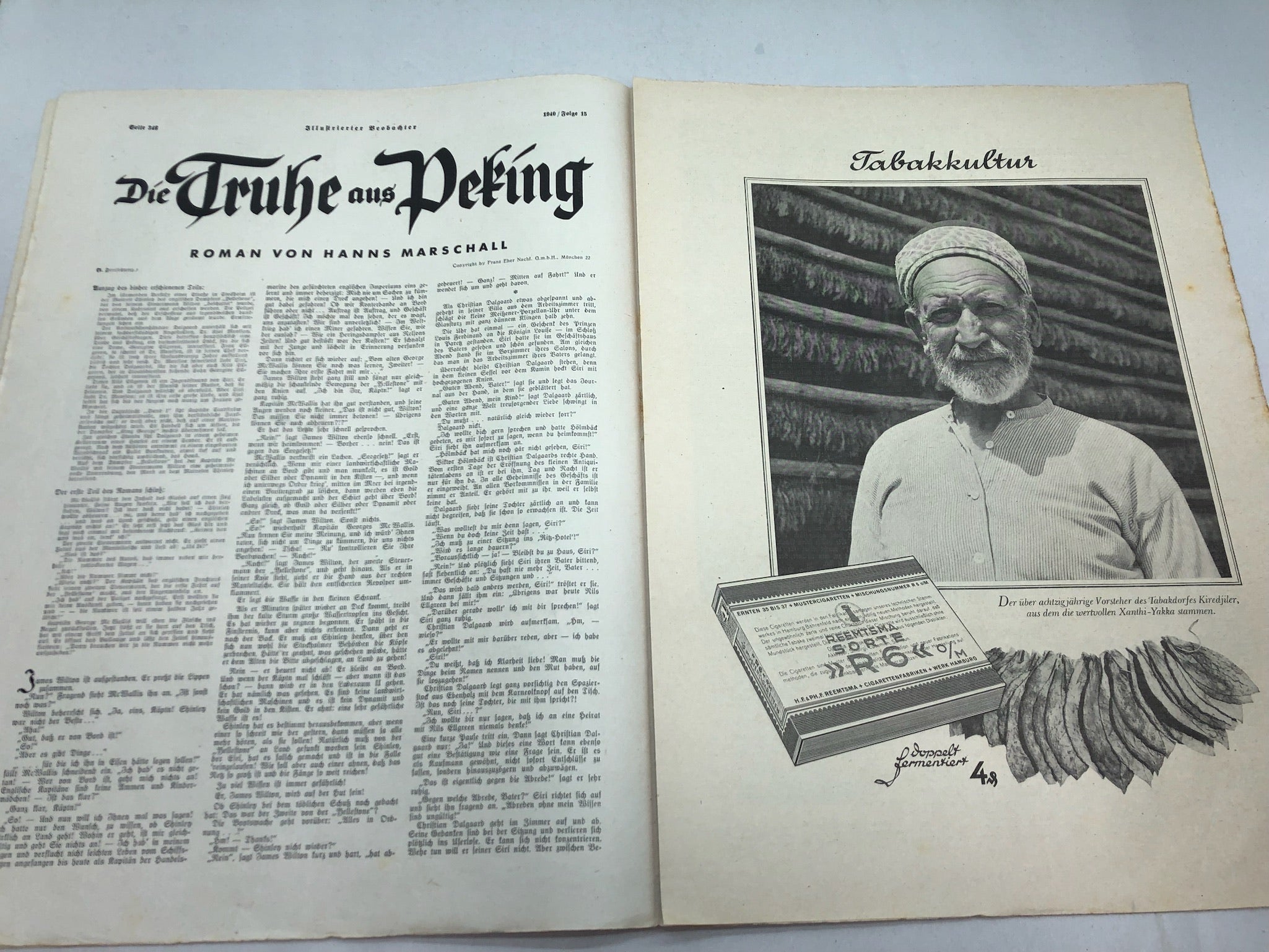 JB Juustrierter Beobachter NSDAP Magazine Original WW2 German - 11 April 1940 - The Militaria Shop