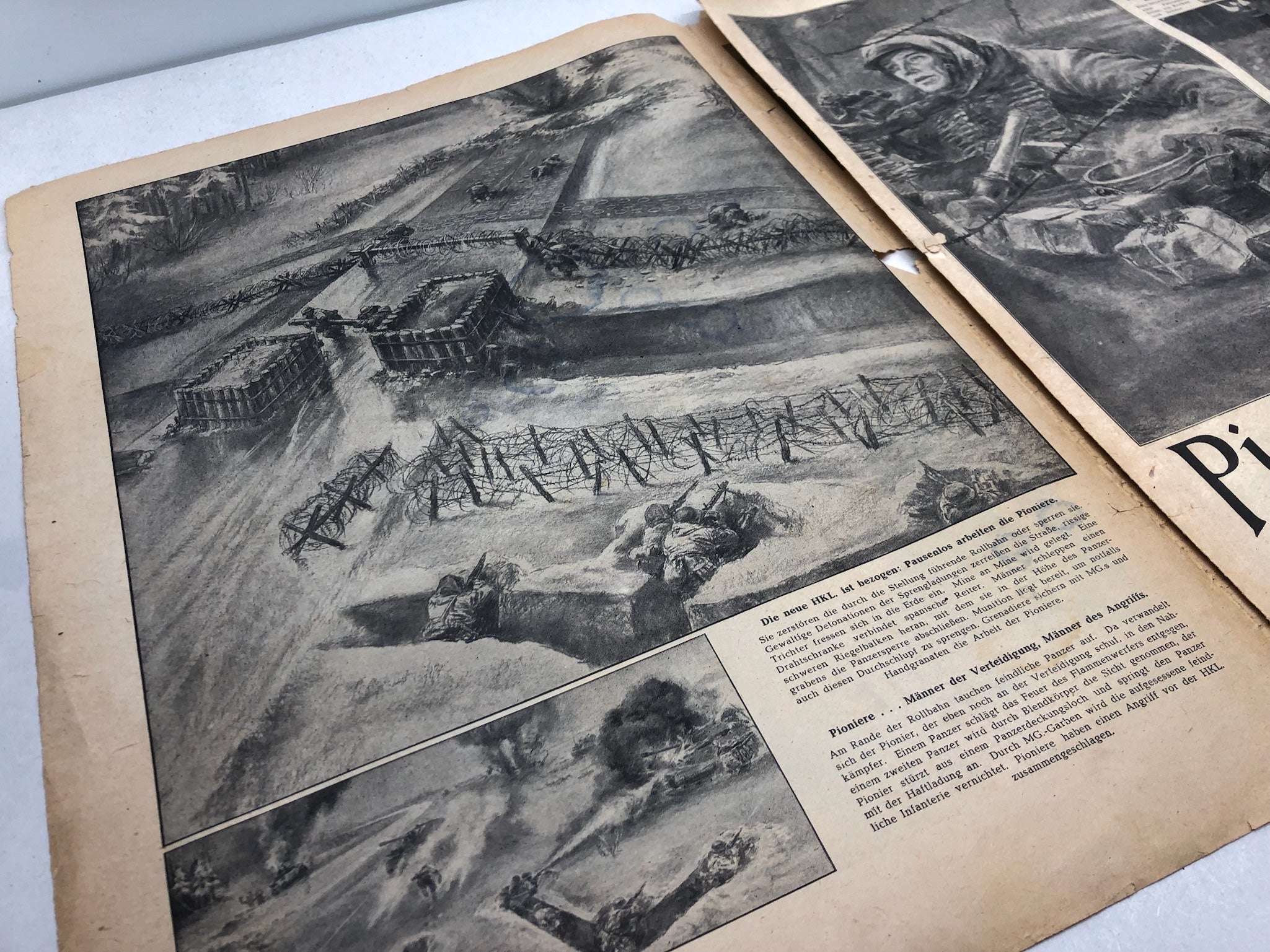 Original WW2 German Political Newspaper - 23th December 1943 - The Militaria Shop