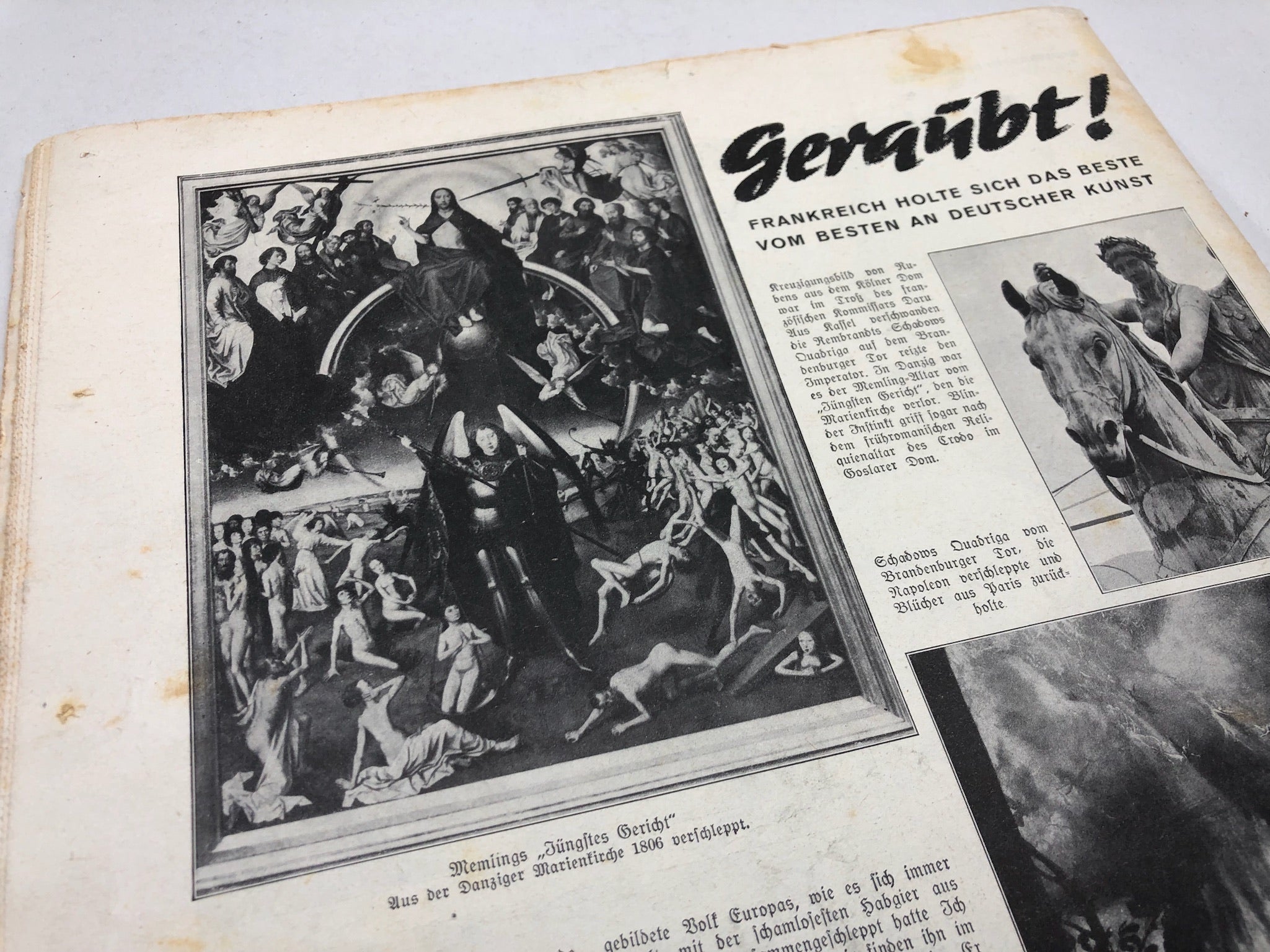 Illustrierter Beobachter L'illustration Magazine Original WW2 German - 16th March 1940 - The Militaria Shop