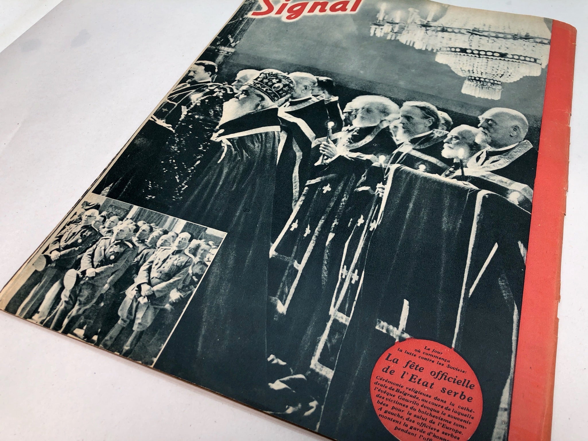 Original French Language WW2 Propaganda Signal Magazine - No.18 1943 - The Militaria Shop