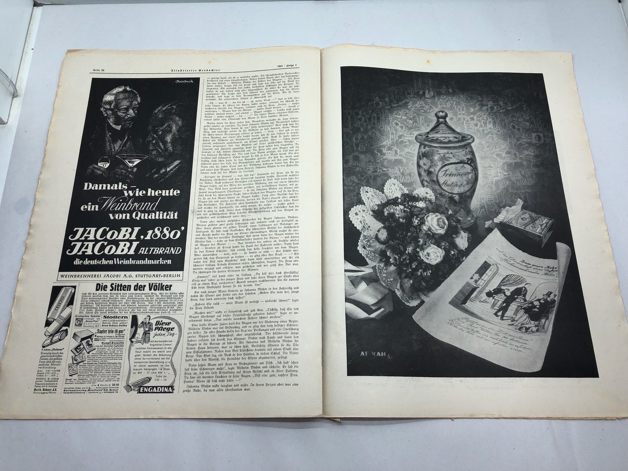 JB Juustrierter Beobachter NSDAP Magazine Original WW2 German - 2 January 1941 - The Militaria Shop