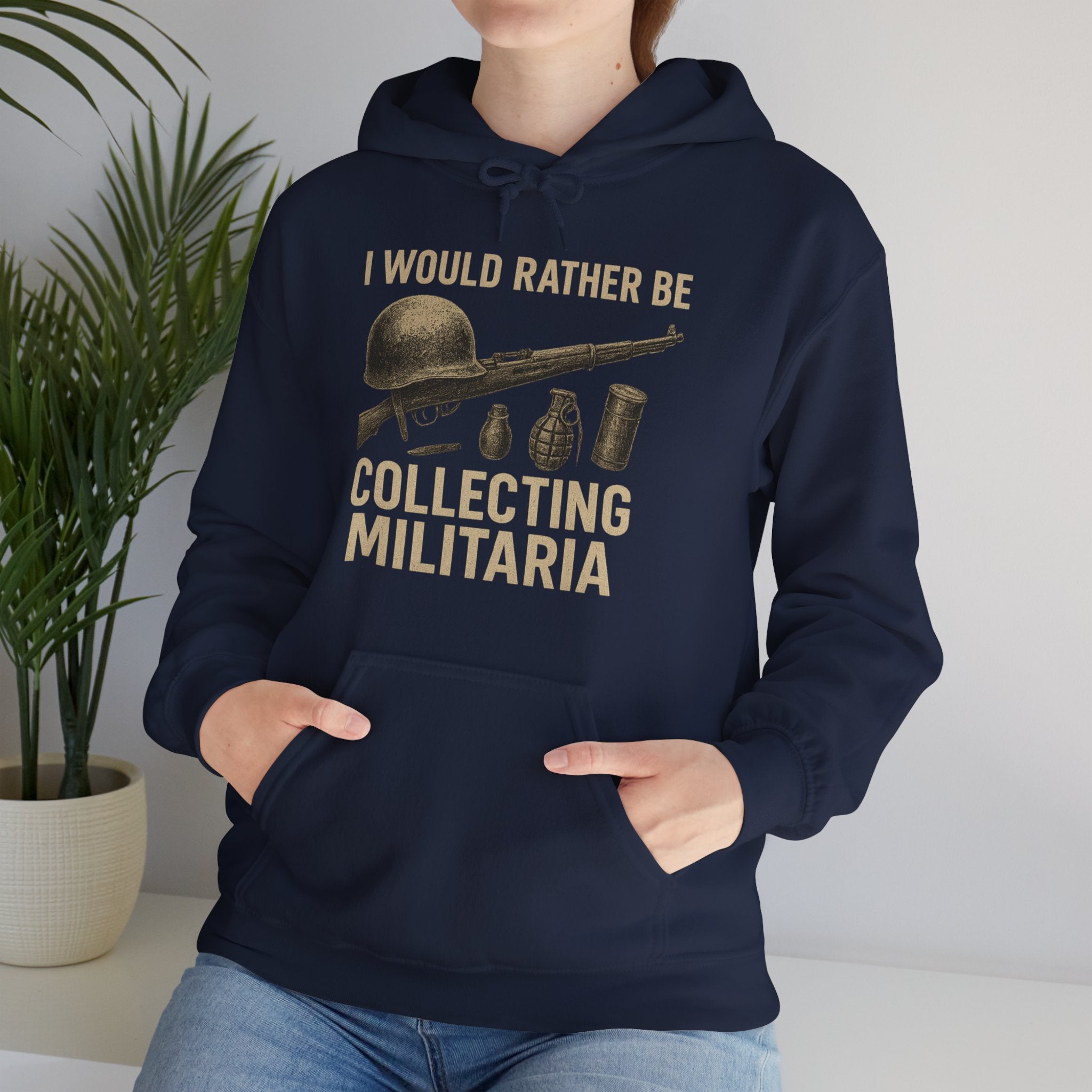 Military Collector's Hoodie - Unisex Sweatshirt for Veterans, Gift for Collectors, Casual Wear, Army Memorabilia, Unique Military Apparel - The Militaria Shop