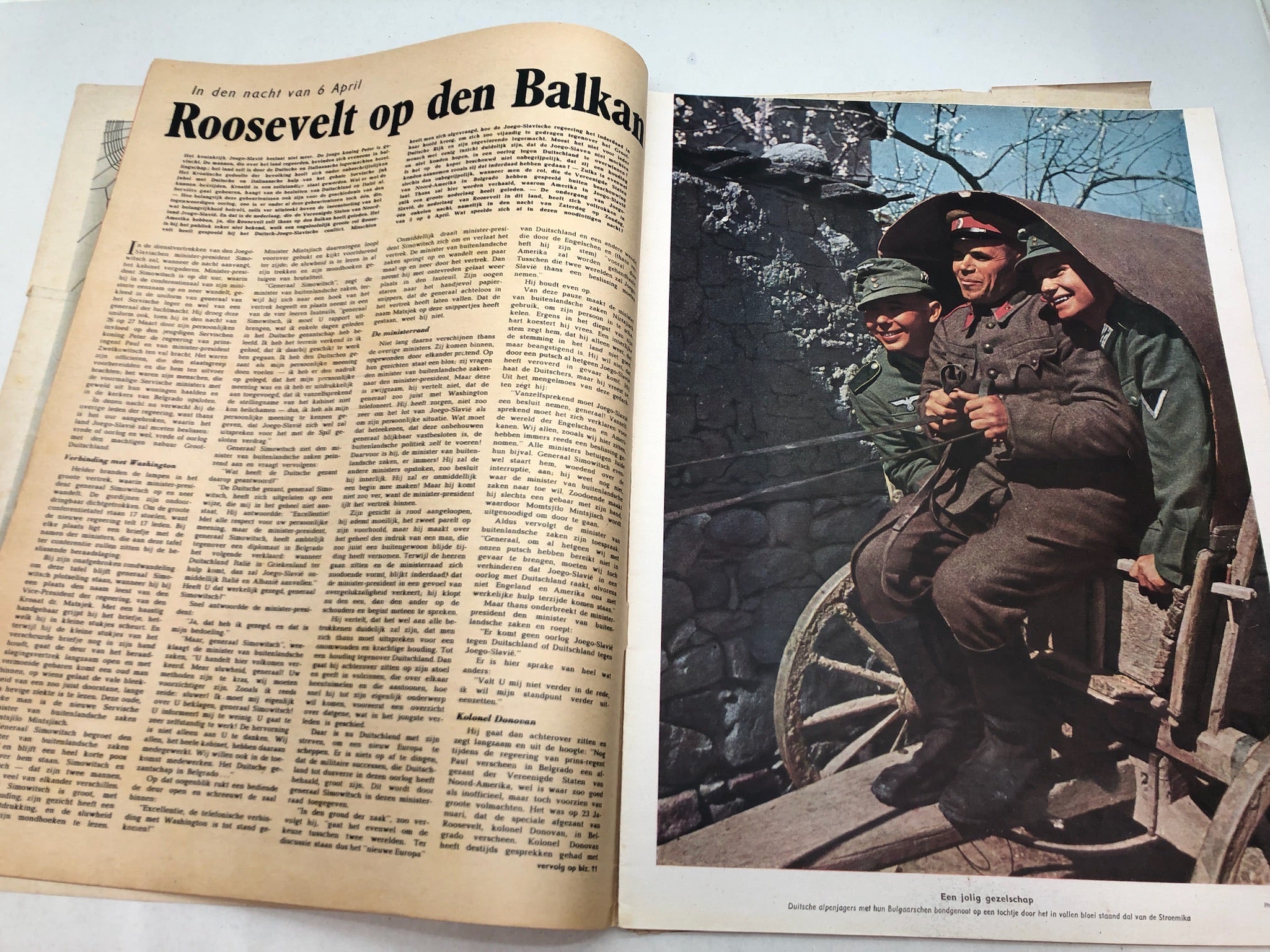 Original Dutch Language WW2 Propaganda Signaal Magazine - No.11 1941 - The Militaria Shop