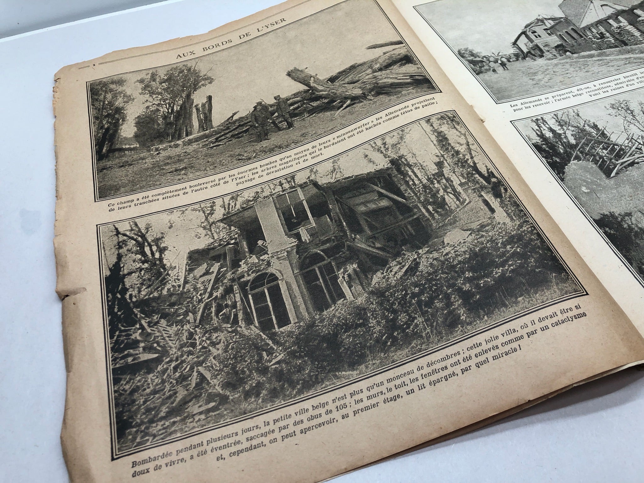 Original WW1 French Magazine Le Pays de France - 30th December 1915 - The Militaria Shop