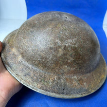Load image into Gallery viewer, Original WW2 British Army Mk2 Combat Helmet Shell - The Militaria Shop