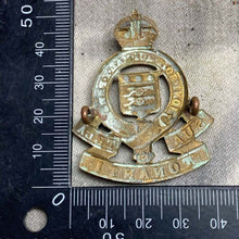Load image into Gallery viewer, Original WW2 British Army RAOC Royal Army Ordnance Corps Cap Badge - The Militaria Shop