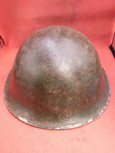 Load image into Gallery viewer, Original WW2 British / Canadian Army Mk3 Turtle Helmet - The Militaria Shop