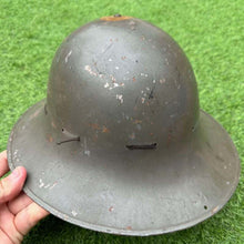 Load image into Gallery viewer, Original WW2 British Home Front Civillian Zuckerman Helmet & Liner - 1941 Da - The Militaria Shop