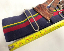 Charger l'image dans la galerie, Genuine British Army Unknown Regimental Stable Belt. Approx 30" Waist. - The Militaria Shop