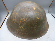 Load image into Gallery viewer, Original WW2 Onwards British Army Mk4 Turtle Helmet - The Militaria Shop